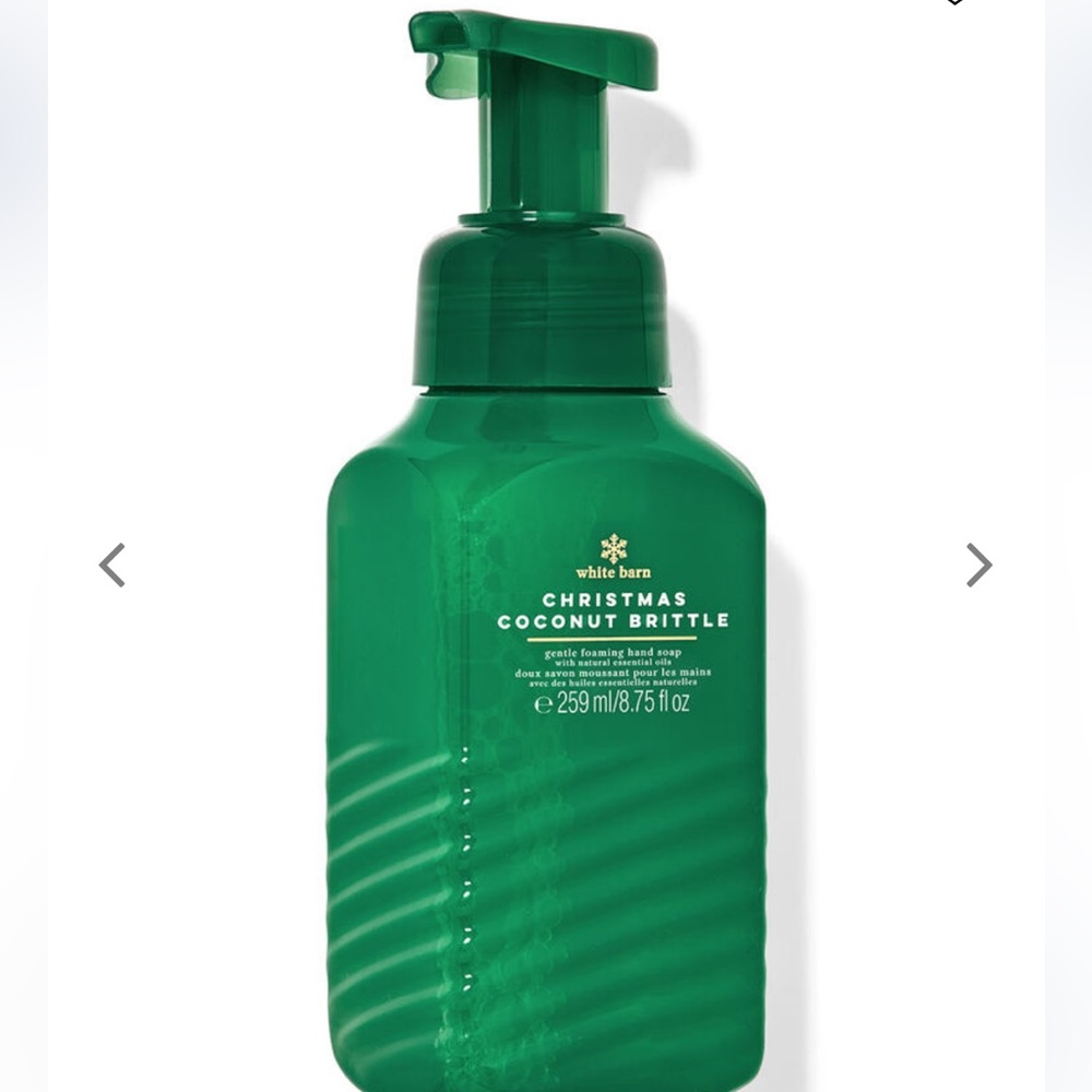Bath & Body Works Gentle Foaming Hand Soap. Christmas Coconut Brittle.